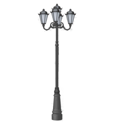 Купить фонарный столб до 7 метров